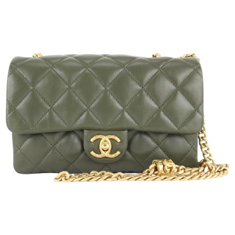 chanel 22 khaki|chanel 22 inch bags.